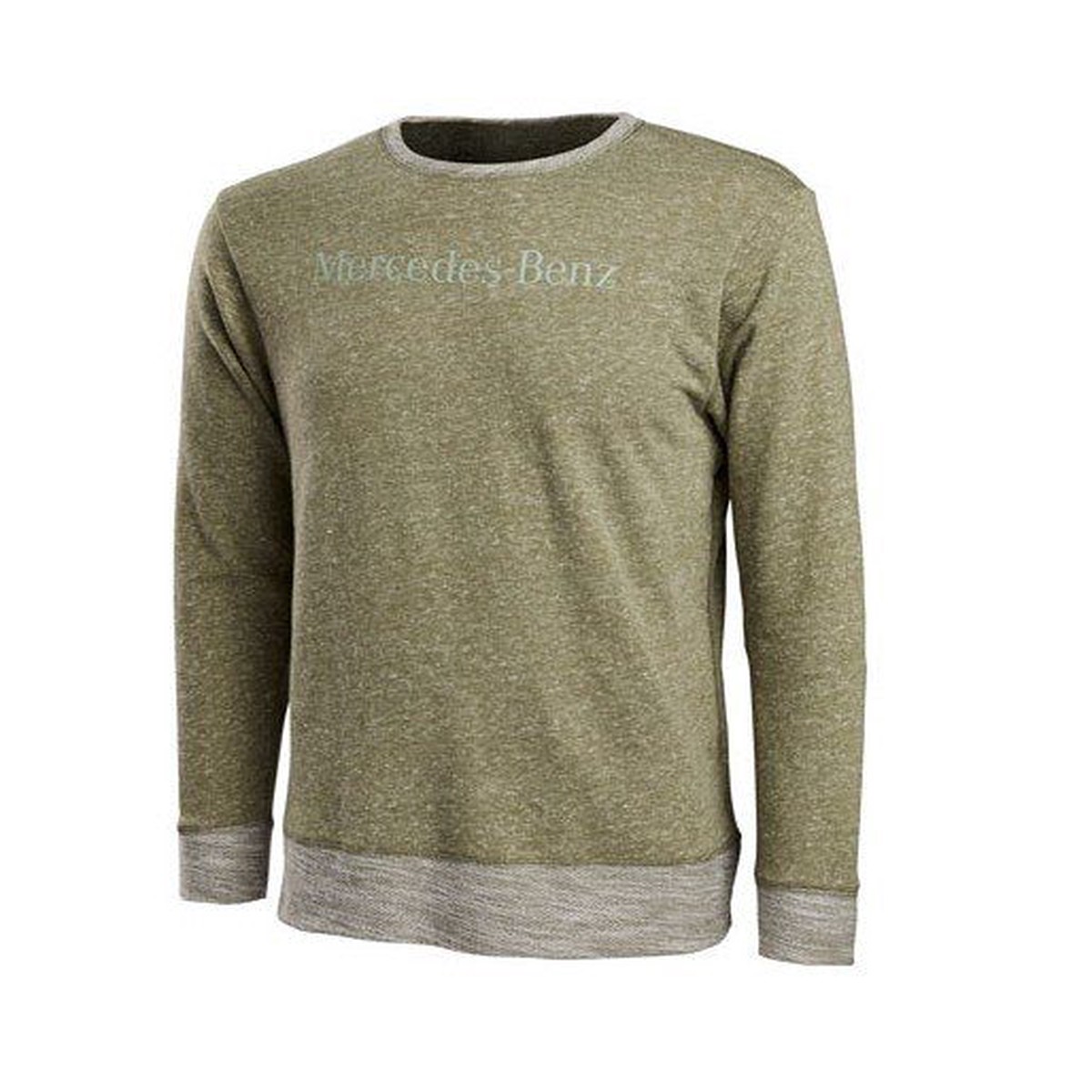 Unisex Melange French Terry Crew