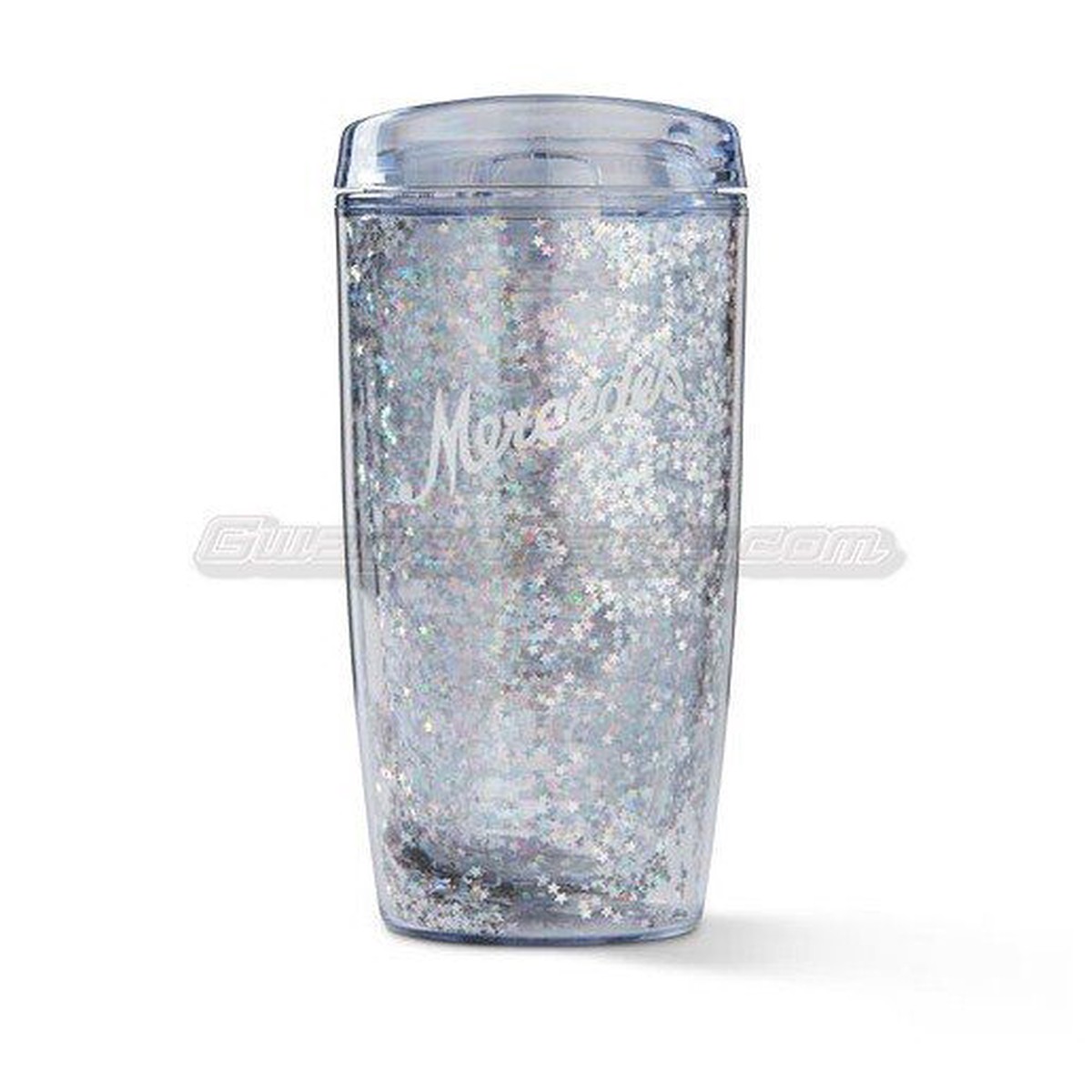 18oz Silver Confetti Tumbler