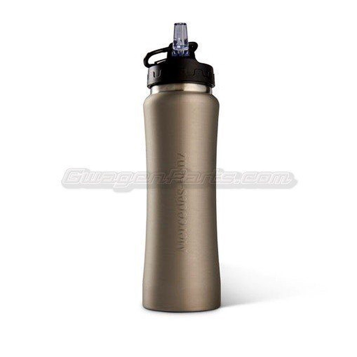 26oz Stainless Sport Bottle with Straw Silver