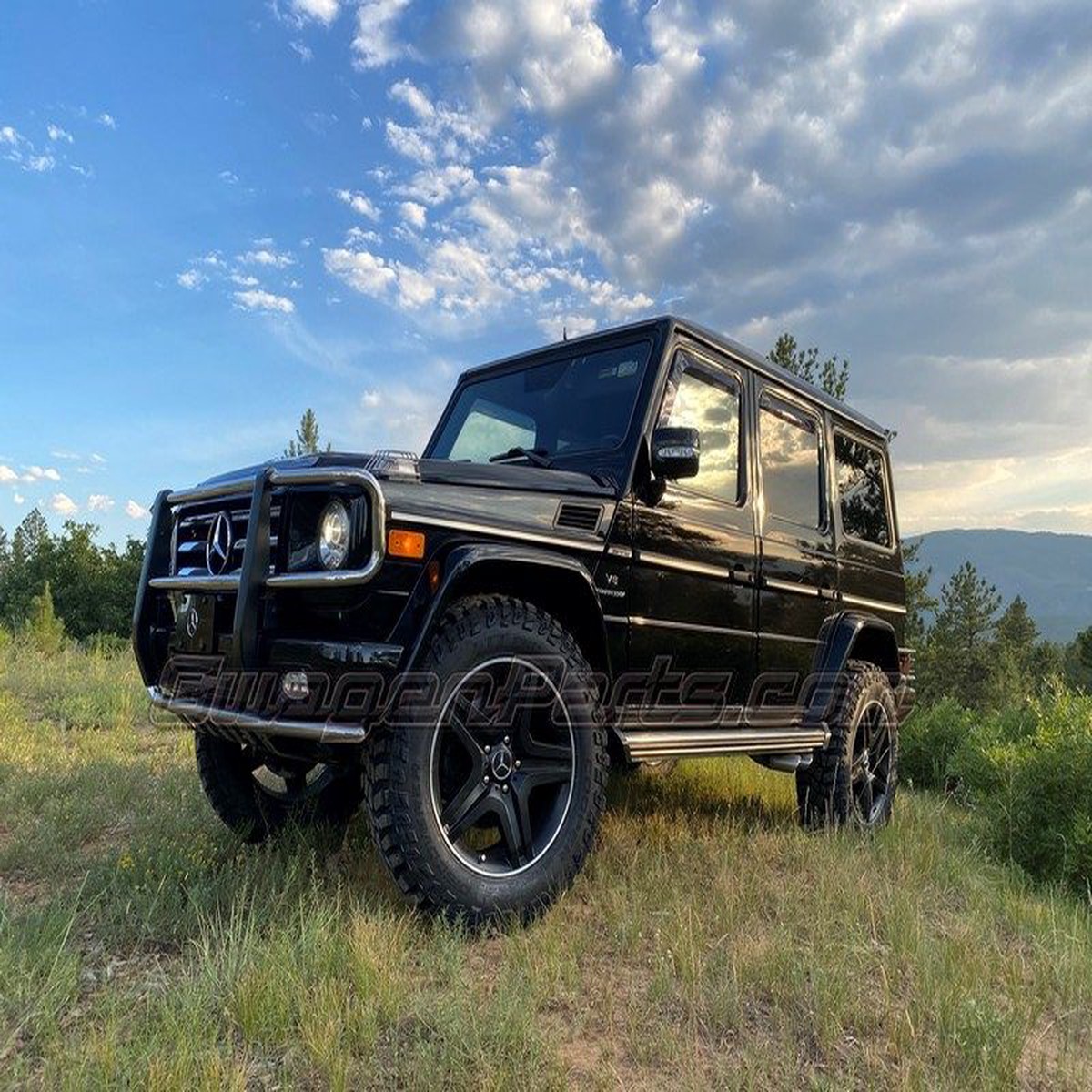 3 Lift Kit for Mercedes G-class W463 with KING 2.5 Adjustable Shocks