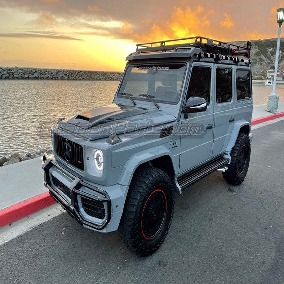 3 Lift Kit ROGUE Springs and ROGUE 2.0 Adjustable Shocks for Mercedes G-class W463
