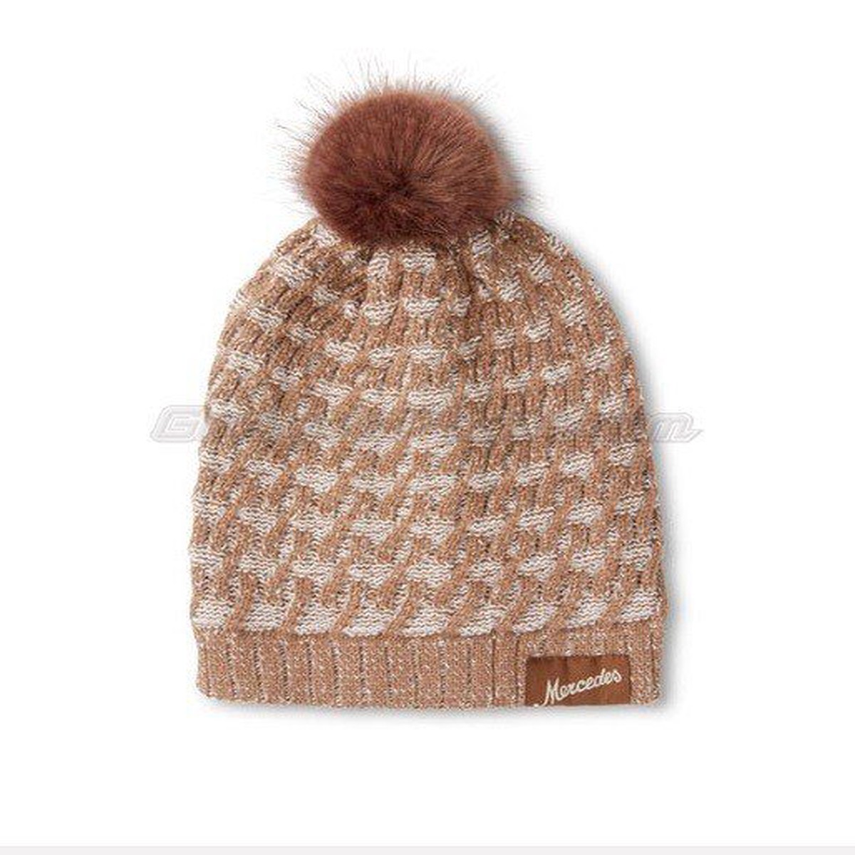Knit Beanie with Pom