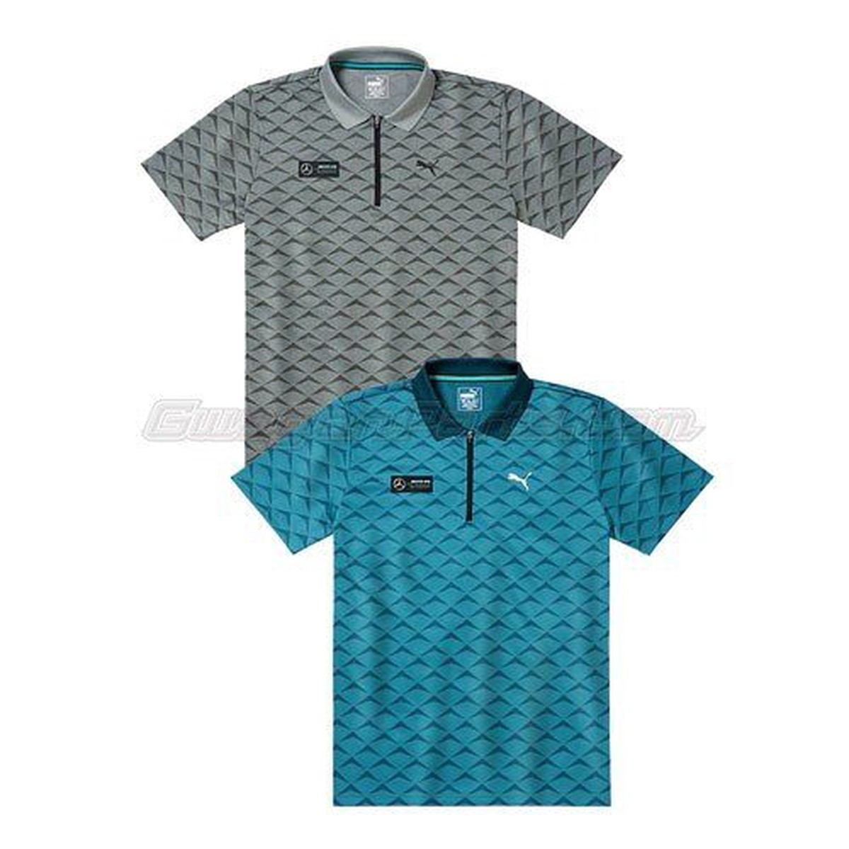 Mens Mercedes-AMG Petronas Motorsport Polo  GRAY