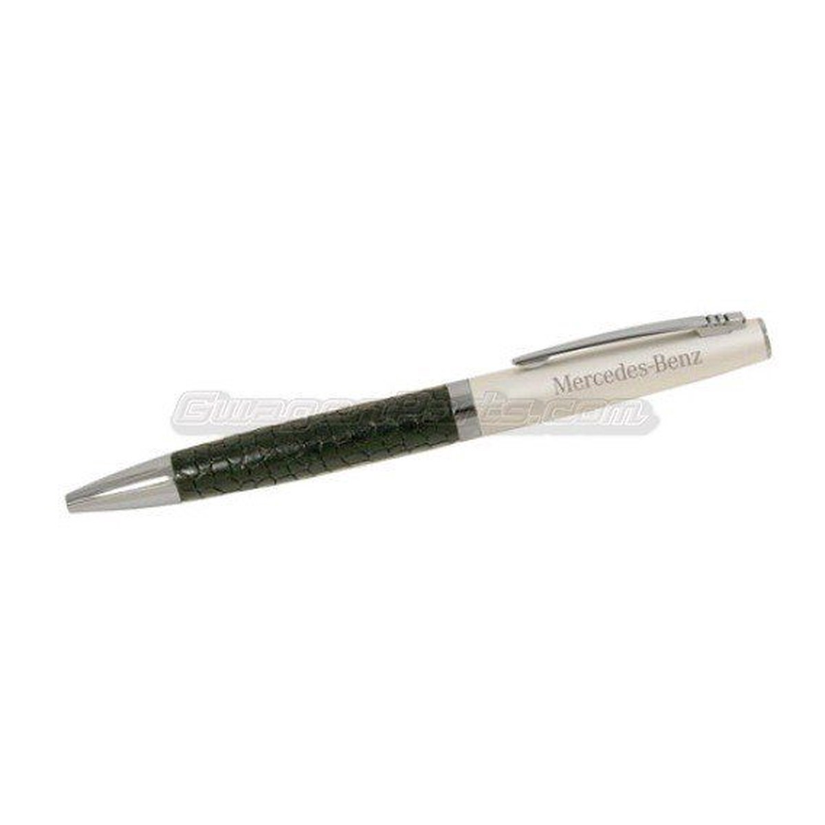 Pearl Finish Ballpoint with Leather Grip