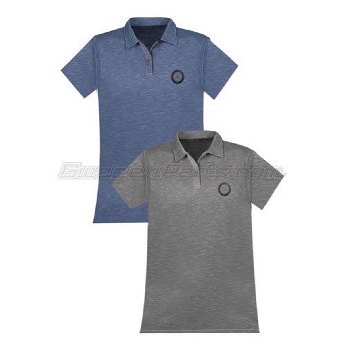 Womens Classic Cotton Pique Polo  BLUE