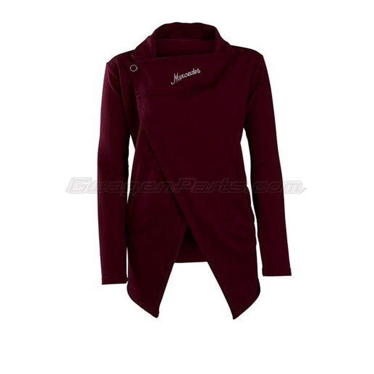 Womens Crossover Wrap Cardigan