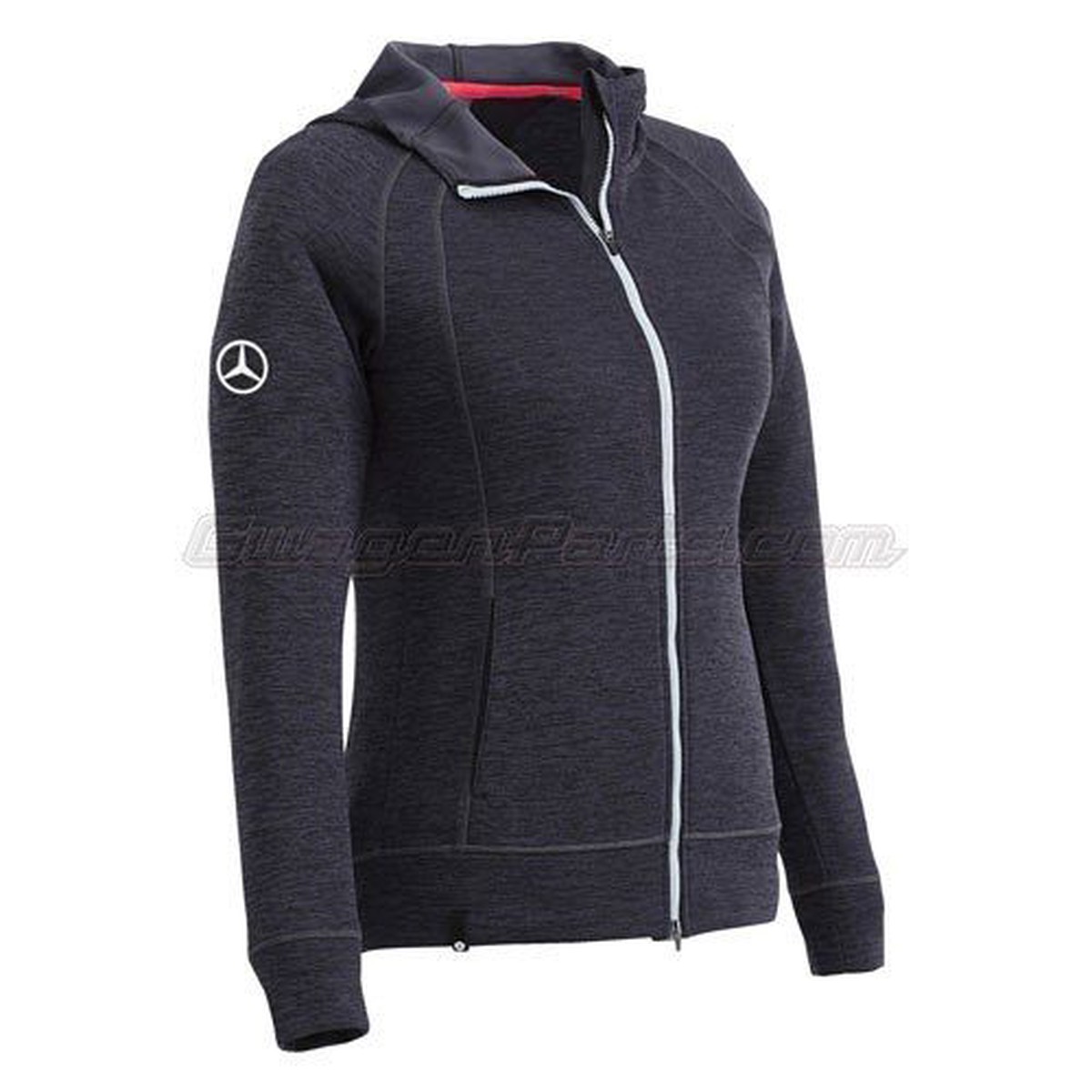 Womens Puma Golf Full-Zip Hooded Sweatshirt