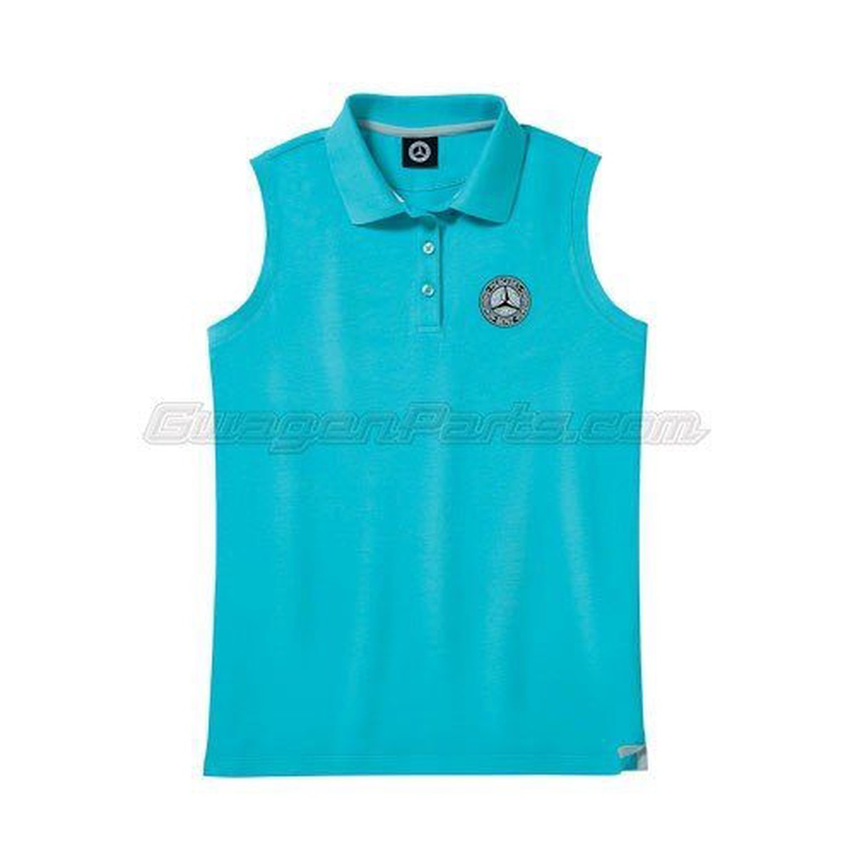 Womens Swarovski Classic Sleeveless Polo