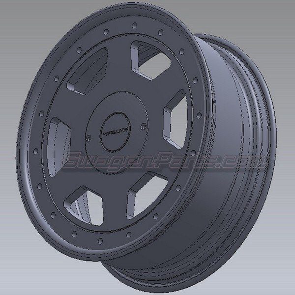 229 FORGLITE GF1 Monoblock Forged Beadlock-style Wheel for Mercedes G-class