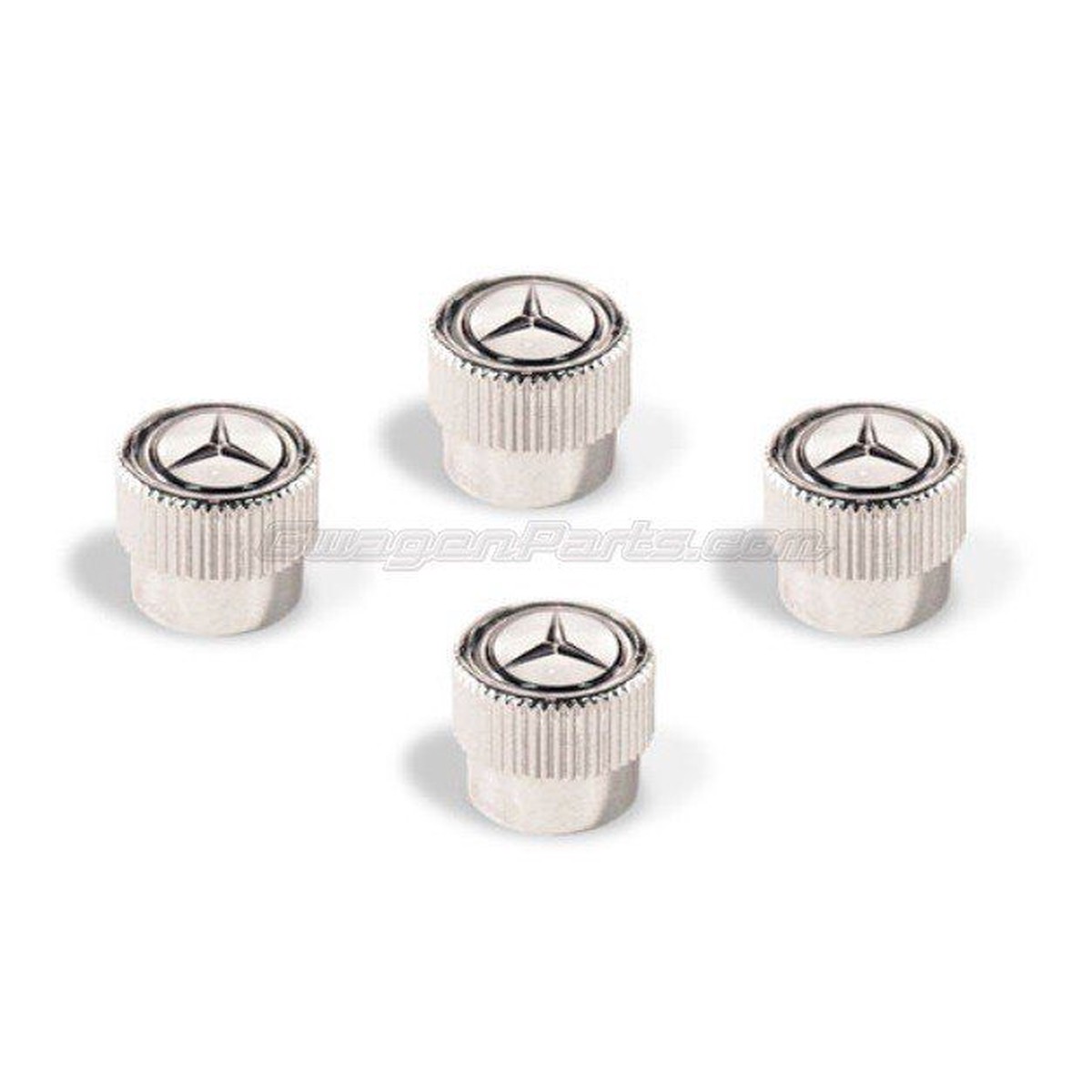Chrome Valve Stem Caps Set of 4