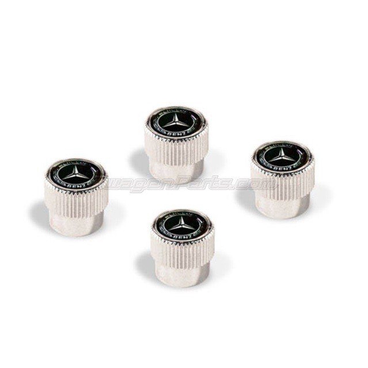 Classic Chrome Valve Stem Caps Set of 4