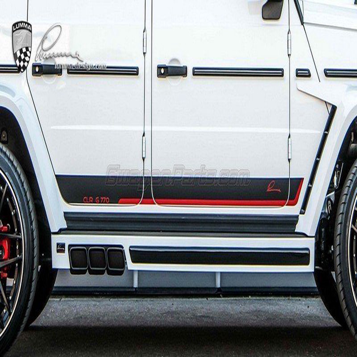 LUMMA Decor Stripe Set CLR G770 for Mercedes G-class W463A MY 2019-on