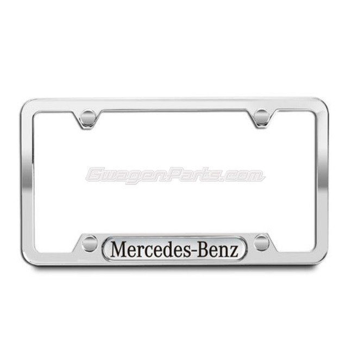 Polished 304 Stainless Steel License Plate
