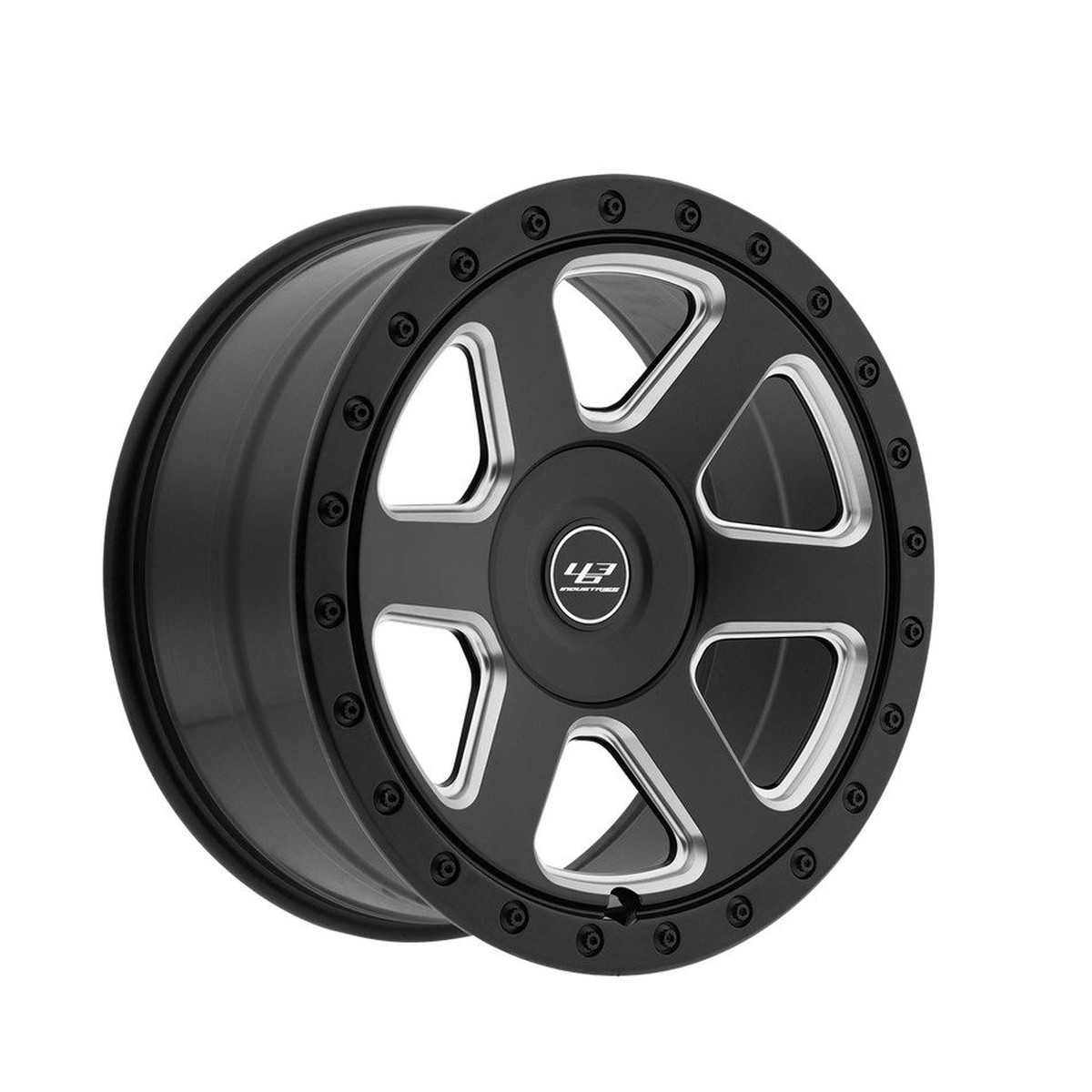 463 Industries GC03 BM 2210 Satin Black w/Machine for G Wagon Wheels