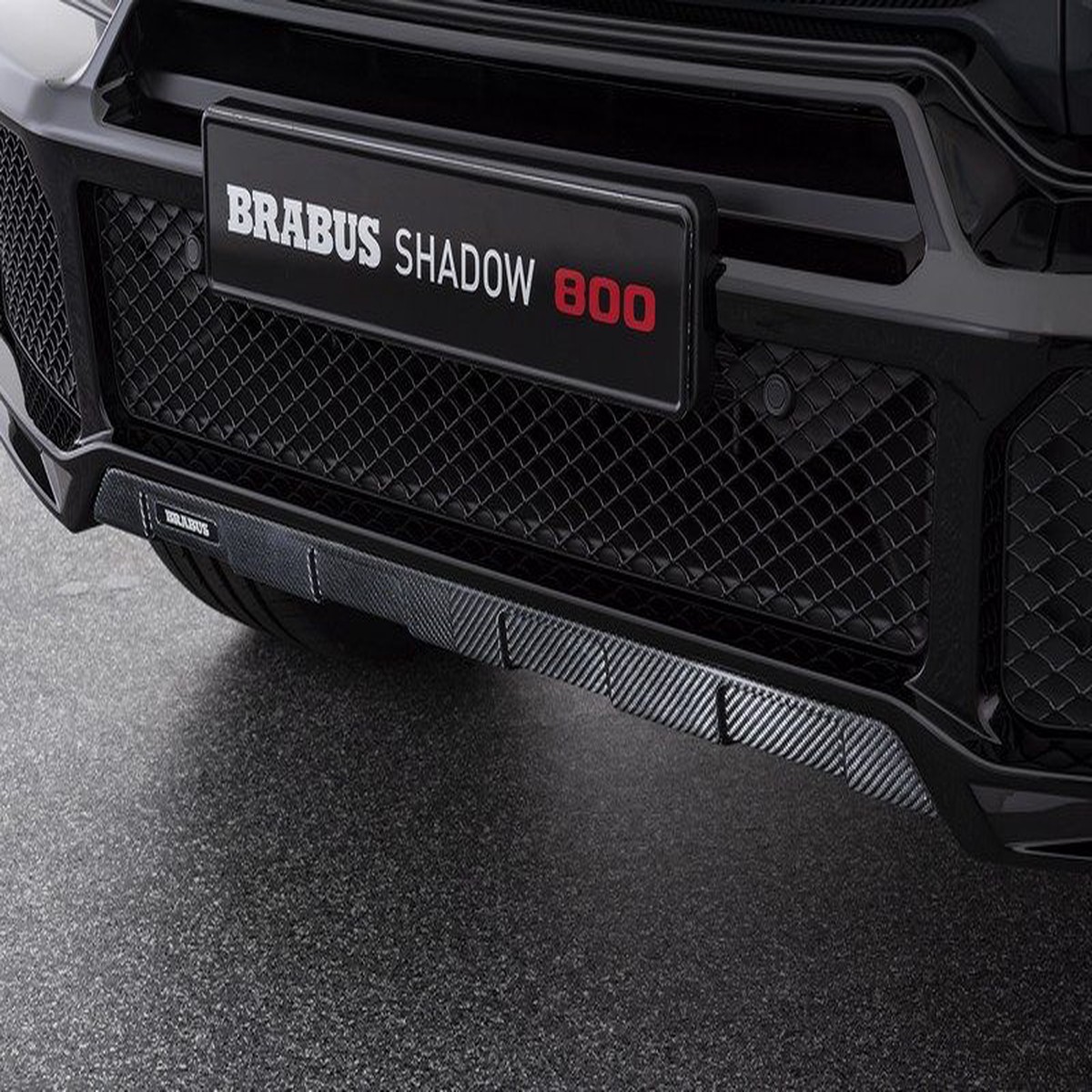 BRABUS Carbon Underride Protection for WIDESTAR fits 2019-2024 G350-G500/G63 W463A