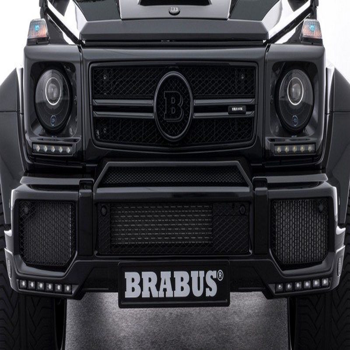 BRABUS Front Spoiler Lip for 2002-2018 W463
