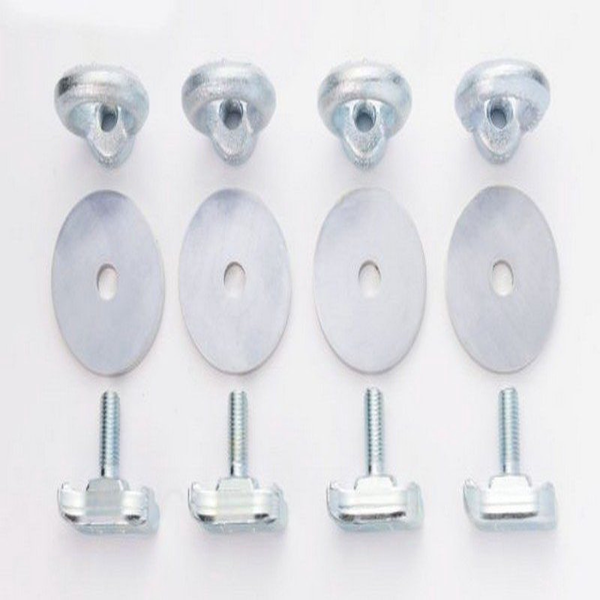 Letech Fastening Set with Ring Eyelets  For Roof Rack Mounting