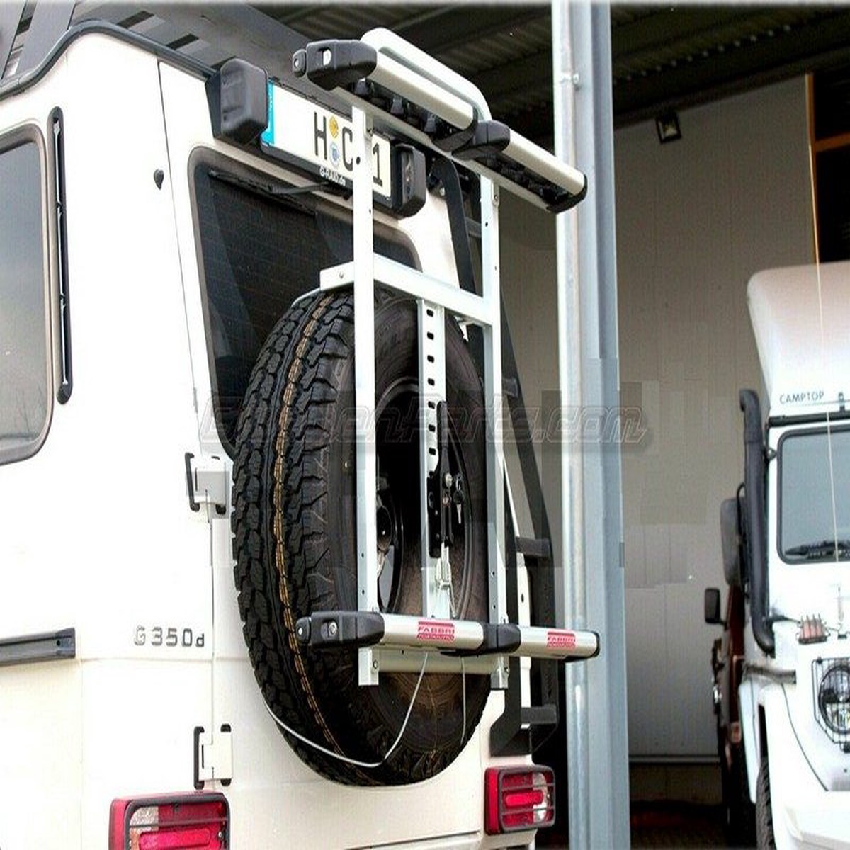 Ski Rack Mercedes G-Class for 2019-2024 W463A Spare Wheel