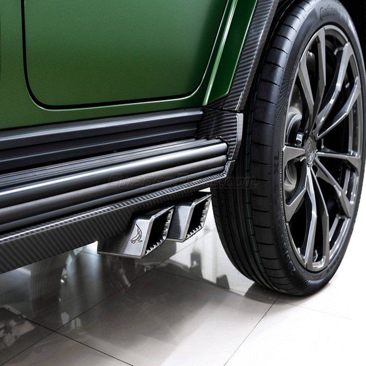 TopCar Exhaust Tips, 4 pcs for 2019-2024 W463A