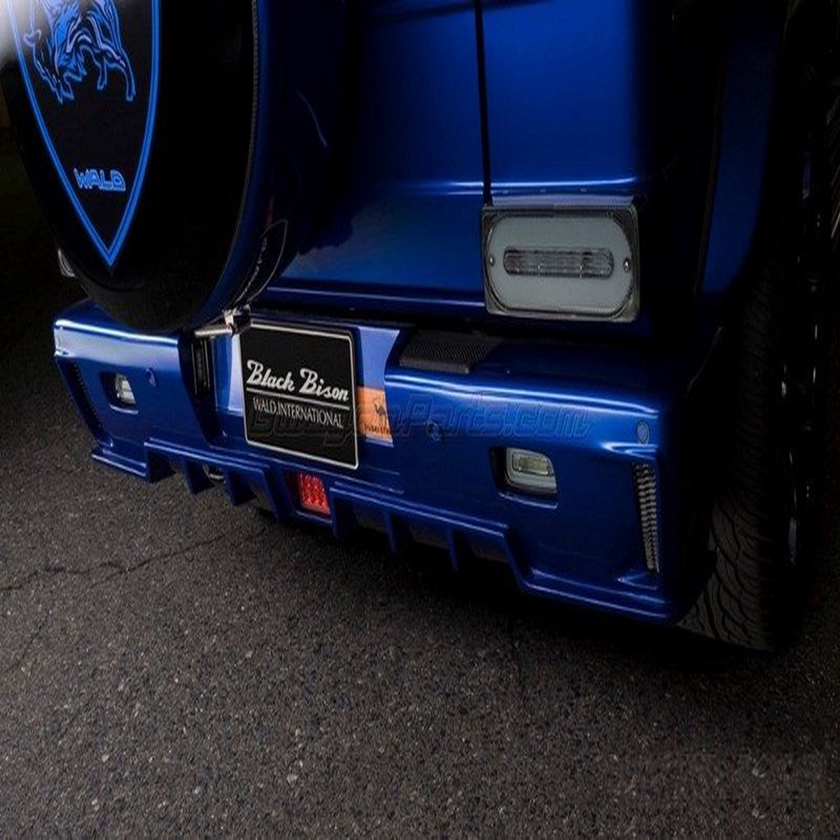 WALD Rear Bumper FRP for 2013-2017 Mercedes G550/G63 W463