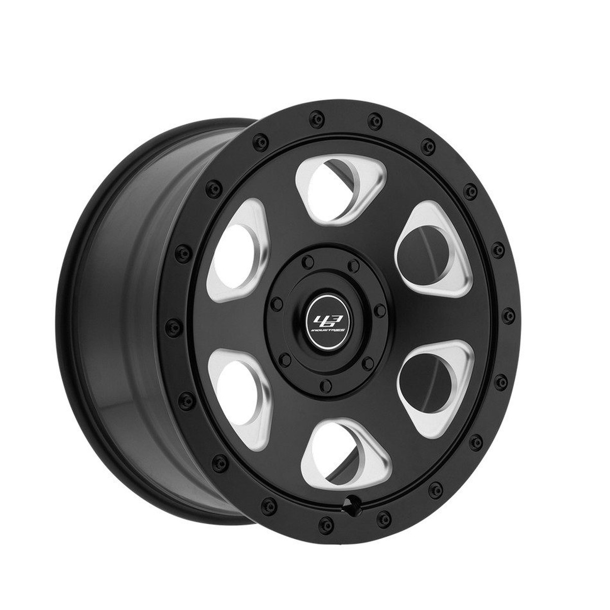 463 Industries GC02 BM 2210 Satin Black w/Machine for G Wagon Wheels