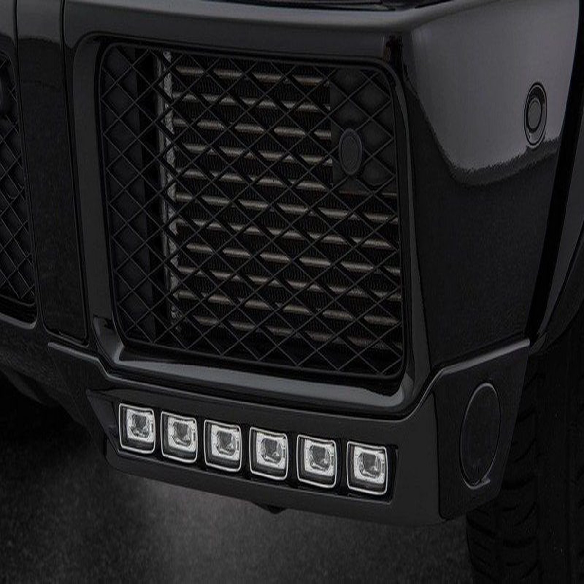B-style Front Fascia Attachments for 2002-2018 W463