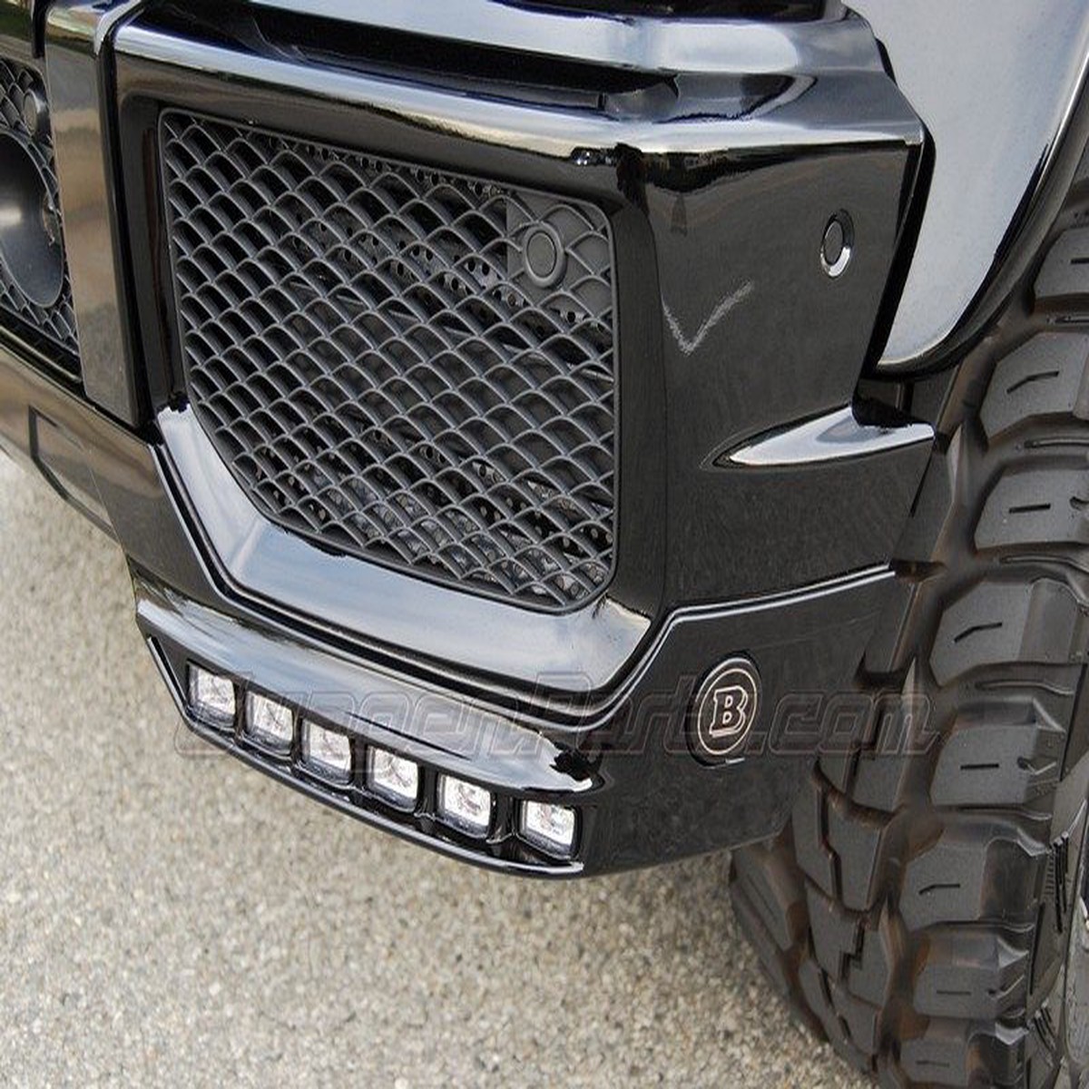 B-style Front Lip Spoiler for Mercedes G-class W463