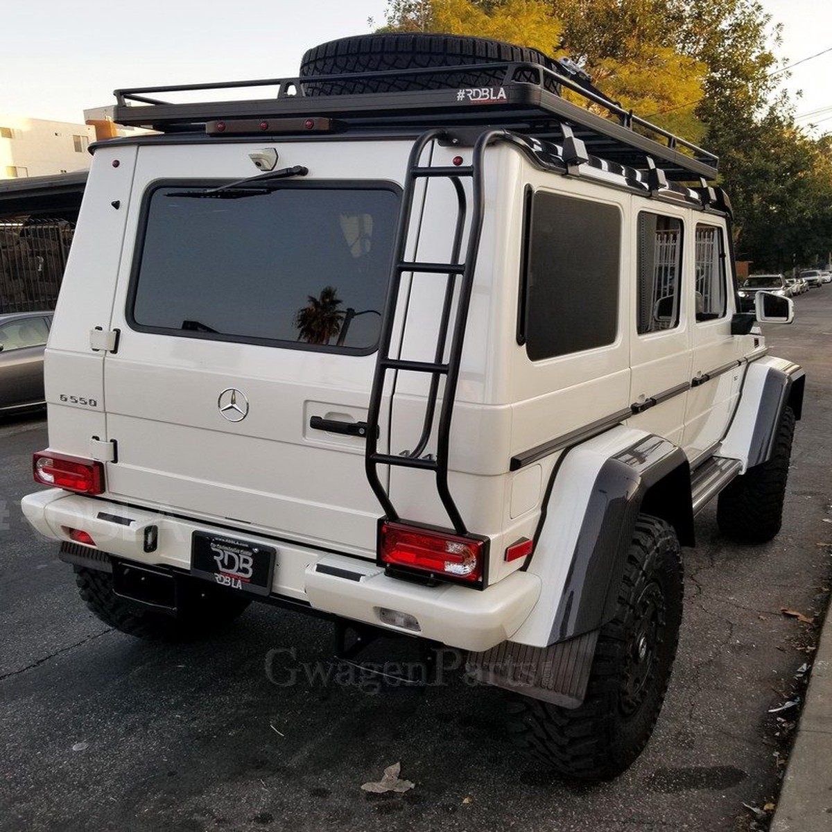 Baja Rack Rear Ladder for Mercedes G-class W463