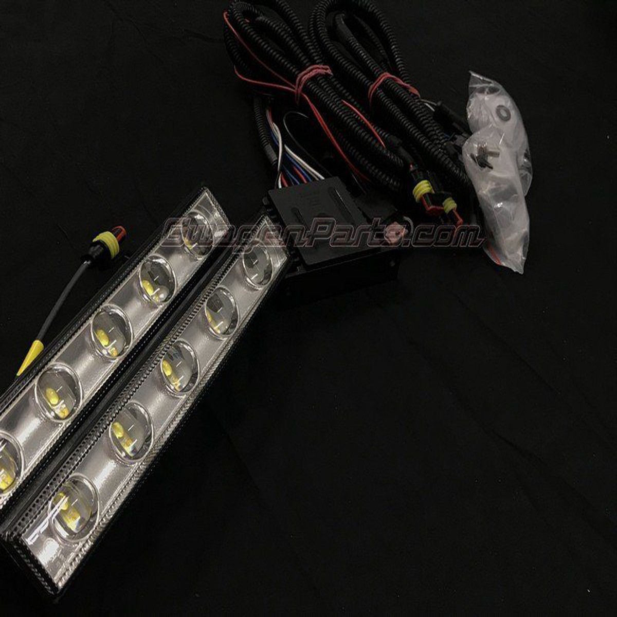Chrome LED Set for Headlight Bezel 2013-2018