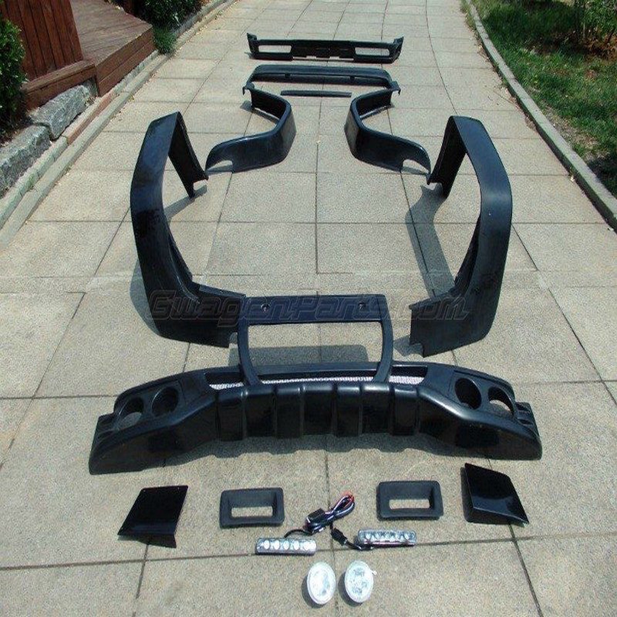 H-style Body Kit for G-class W463 1990~2018y