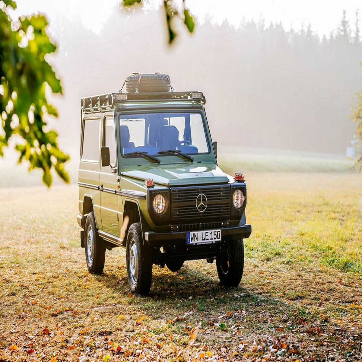 LeTech Roof Rack for G-Class with Short Wheelbase up to and including 2017 Models