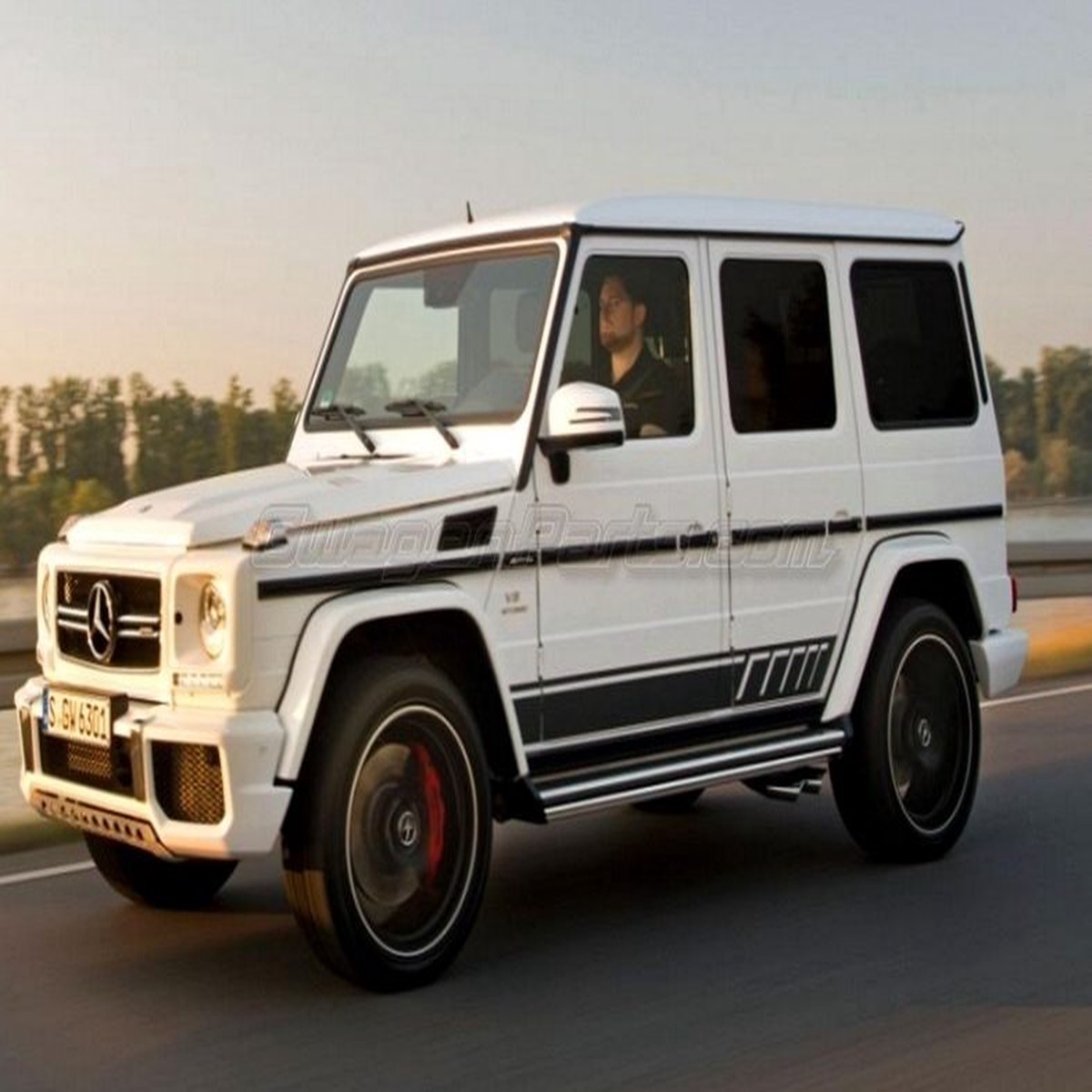 Mercedes-Benz AMG Edition 463 Black Moulding Kit for W463
