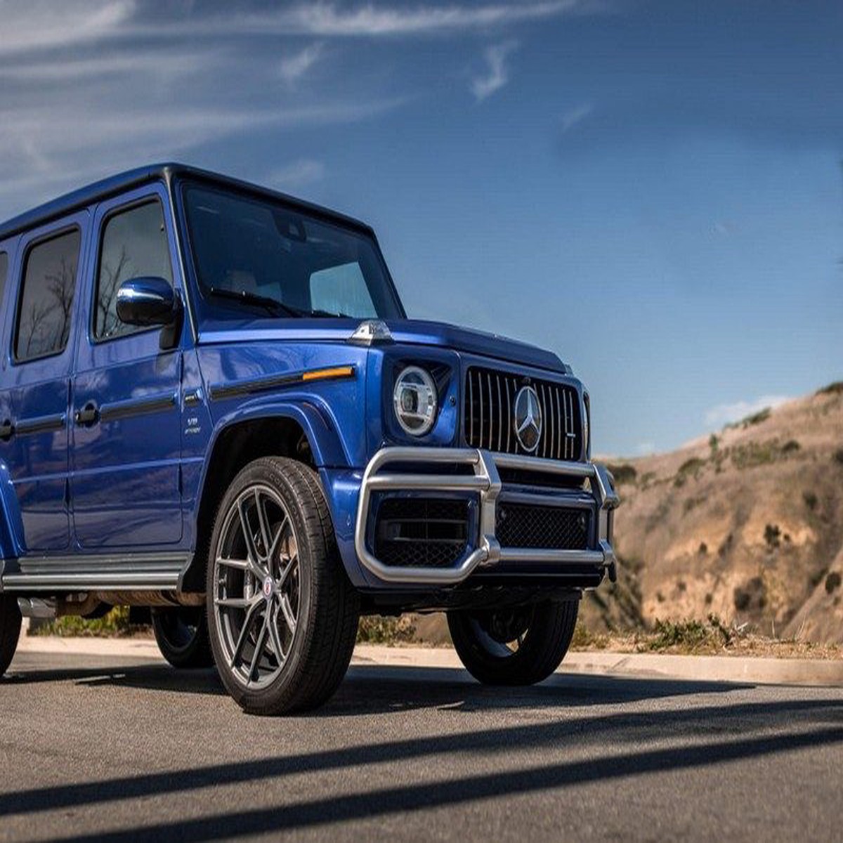Mercedes-Benz AMG G 63 with HRE P101SC Wheels  2224 Inch Satin Charcoal Finish