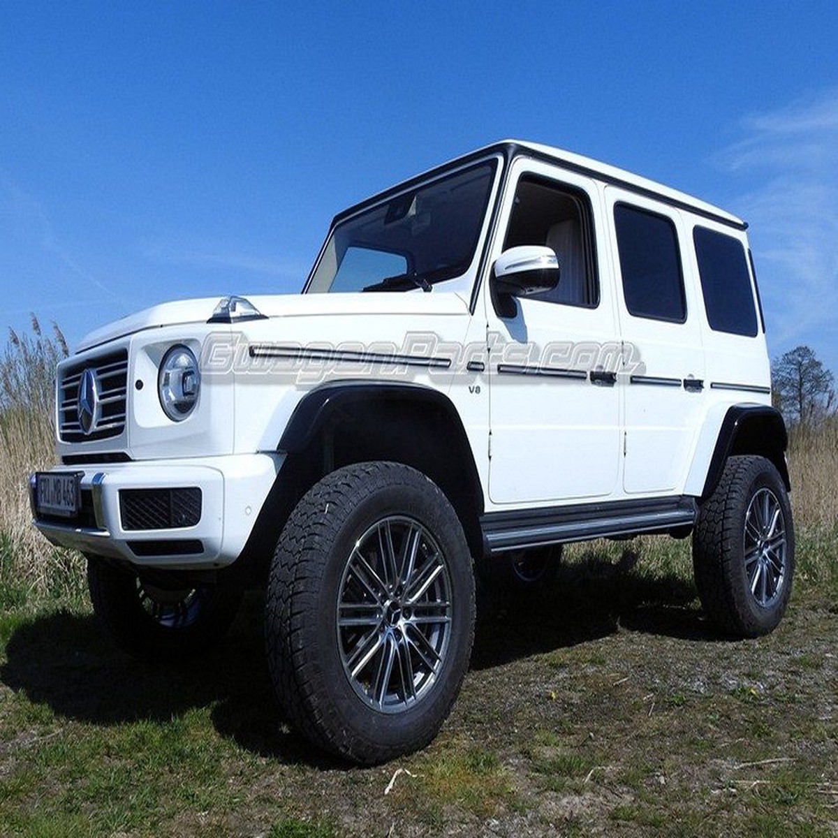 Widebody Fiberglass Fender Flares for 2019-on Mercedes G-class with Portal Kit