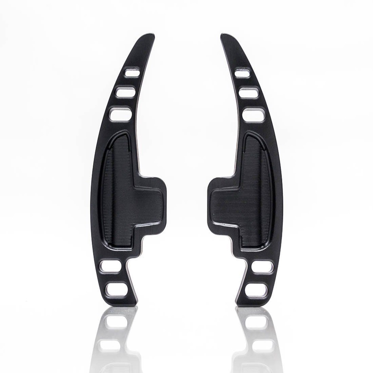 Agency Power BIG Billet Paddle Shifter Add-ons Black Mercedes Benz AMG