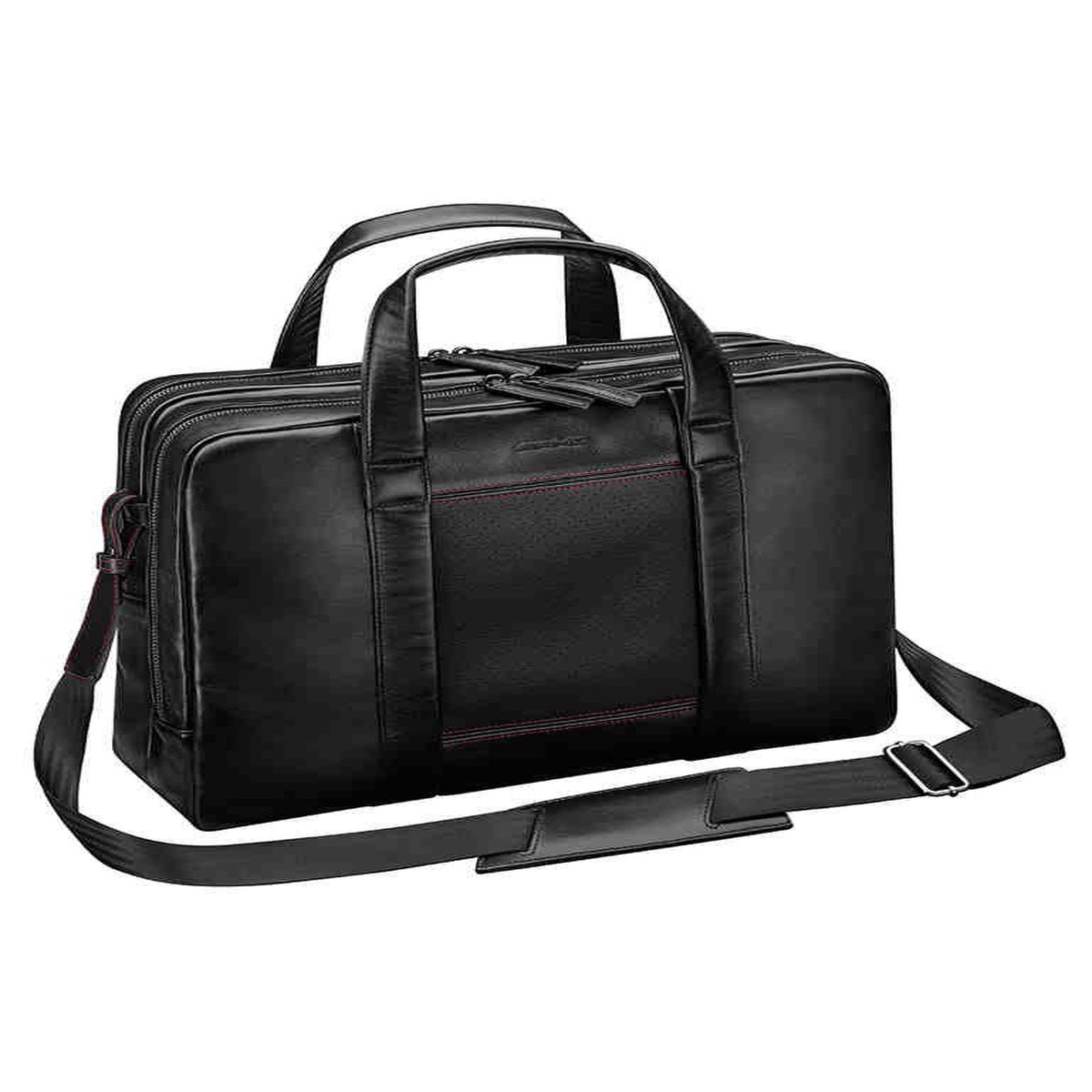AMG Perforated Leather Business Bag