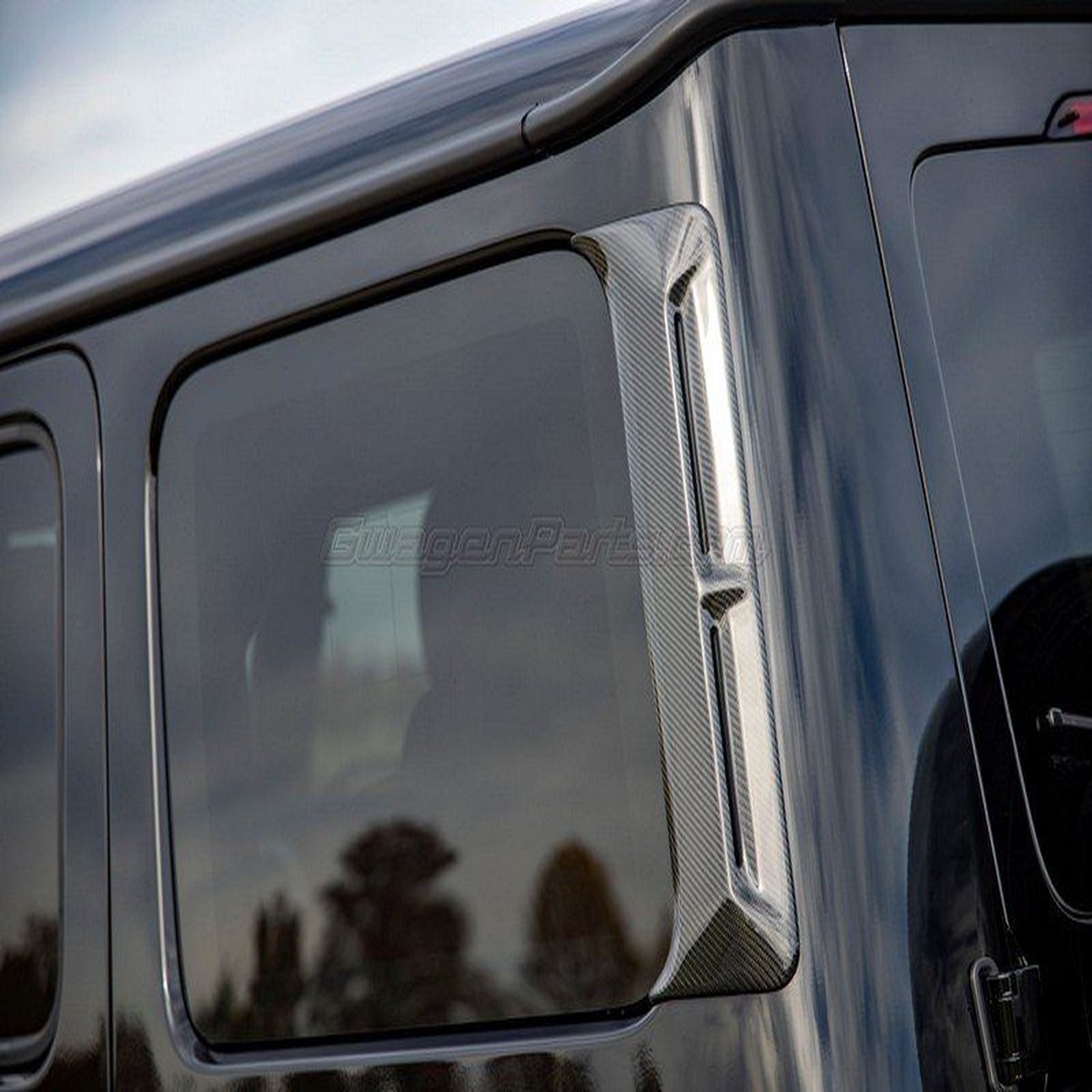 LUMMA Side Window Covers for Mercedes G-Class W463A MY 2019-on