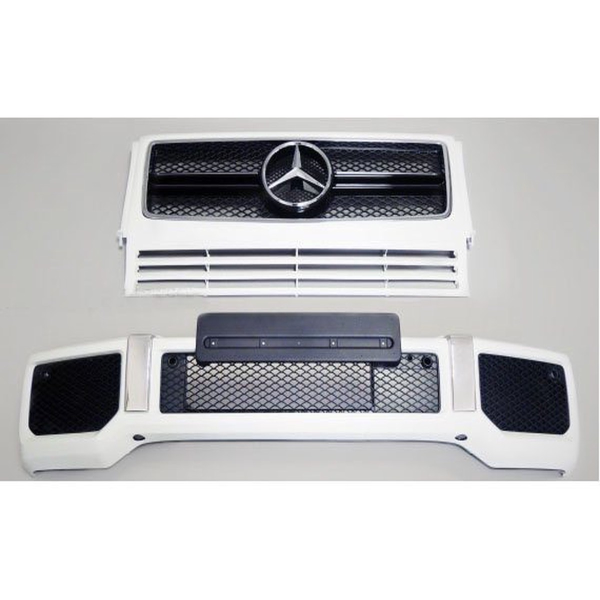 Mercedes-Benz AMG G63 White Facelift Set for G-Wagon W463