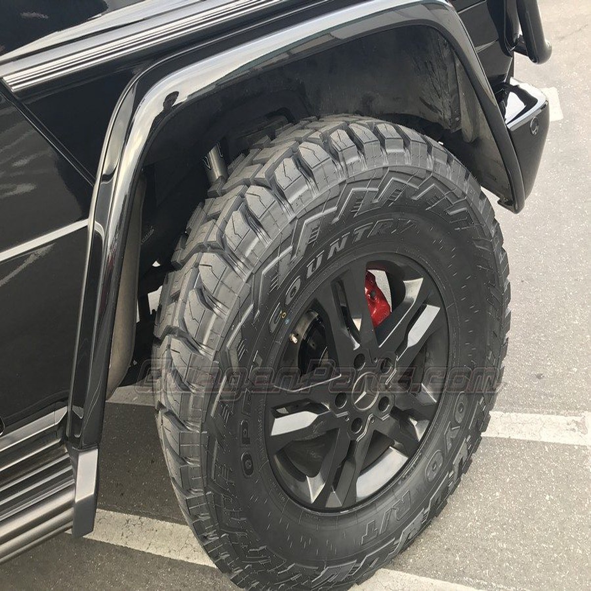 2 Lift Kit for Mercedes G-class W463 with OME Shocks