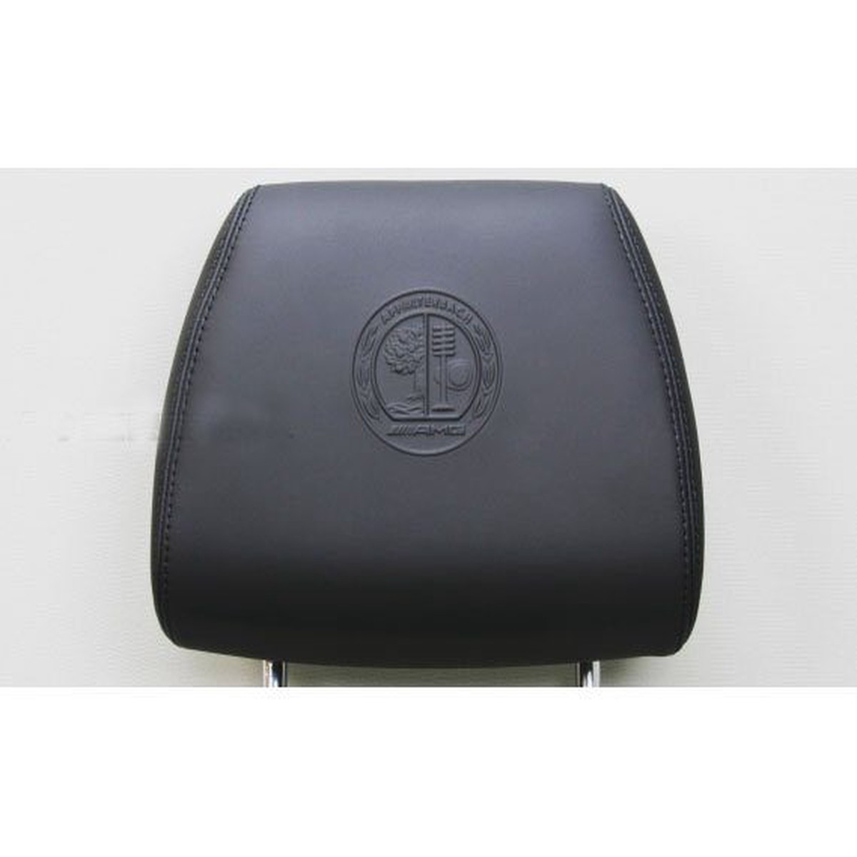 AMG Leather Headrest with Ornamental Printing