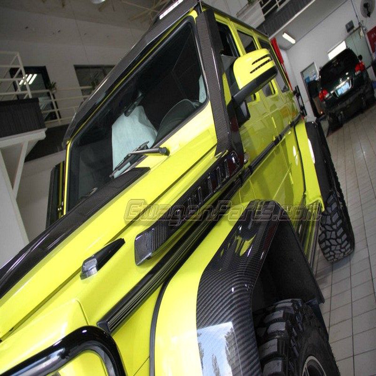 B-style Carbon Fiber Snorkel Kit for G-class W463