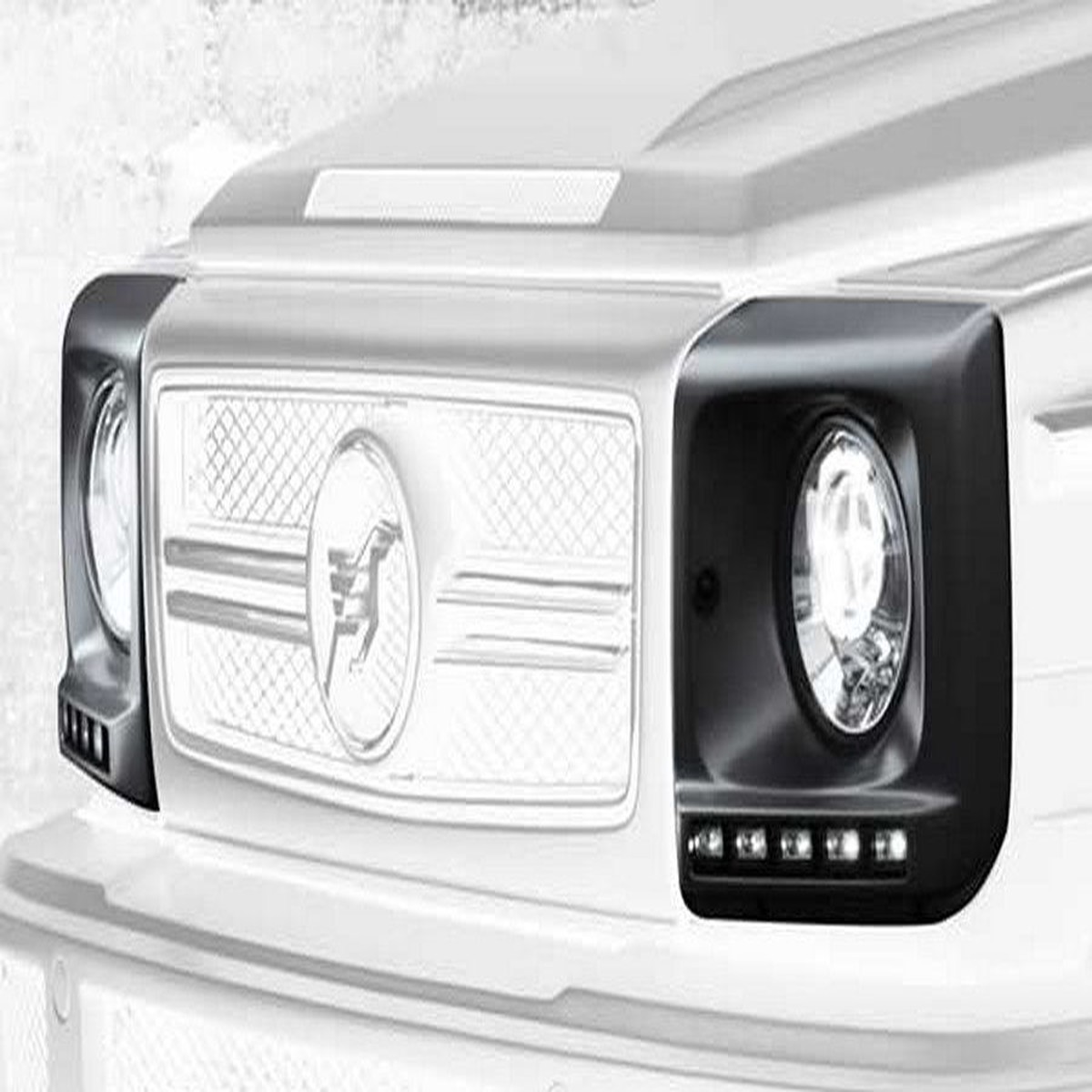Hamann Headlight Covers with LED DRL and Flasher  Mercedes-Benz AMG G-class W463 G55/G63/G65