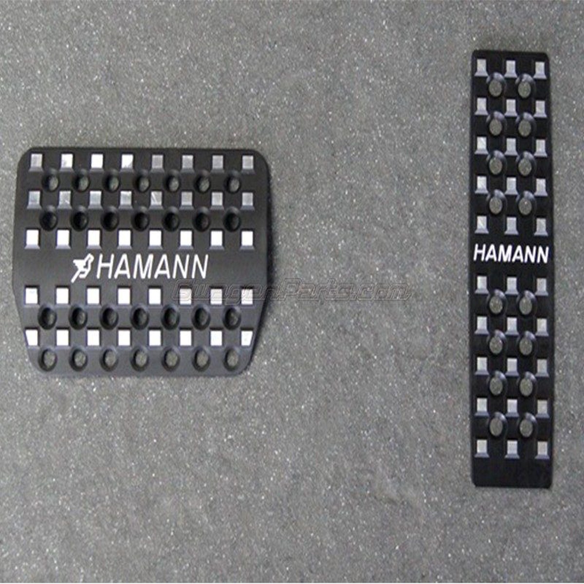 Hamann Pedals in Black Anodized Aluminum for Mercedes-Benz G-Class W463