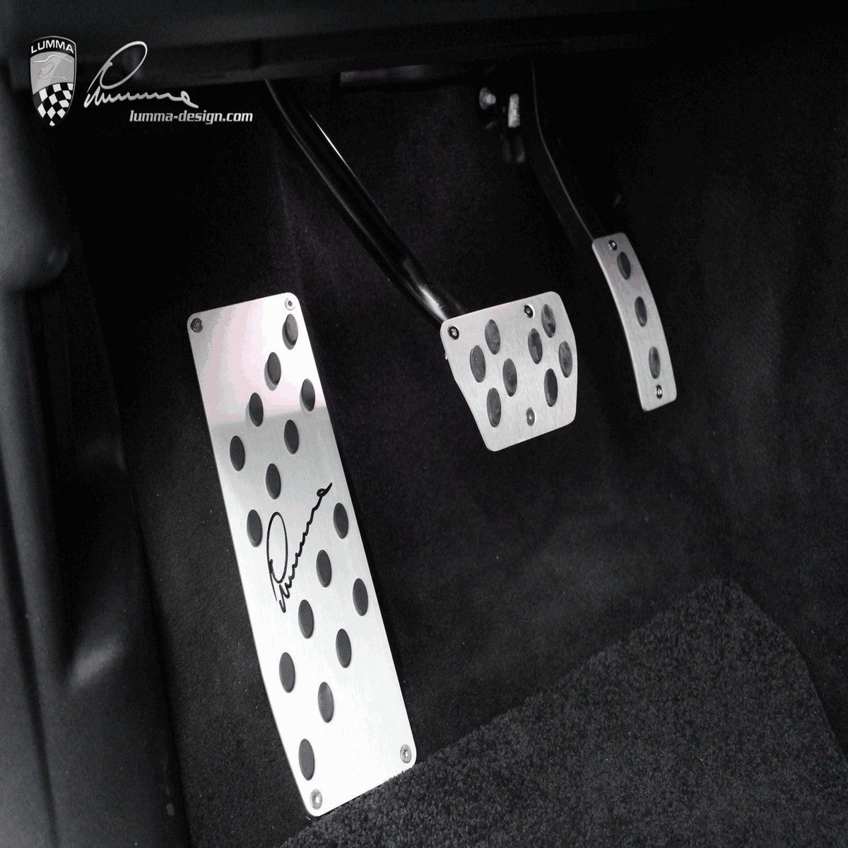 LUMMA Aluminium Pedal Set for Mercedes G-class W463A 2019-2024