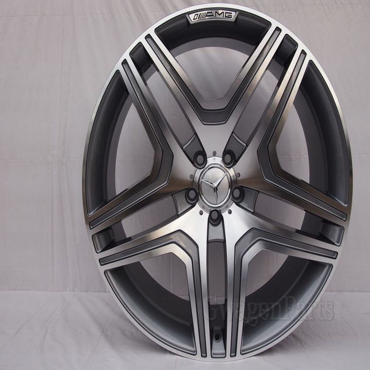 Mercedes AMG-style 2010 et 48 in Machined/Gunmetal for G-class W463