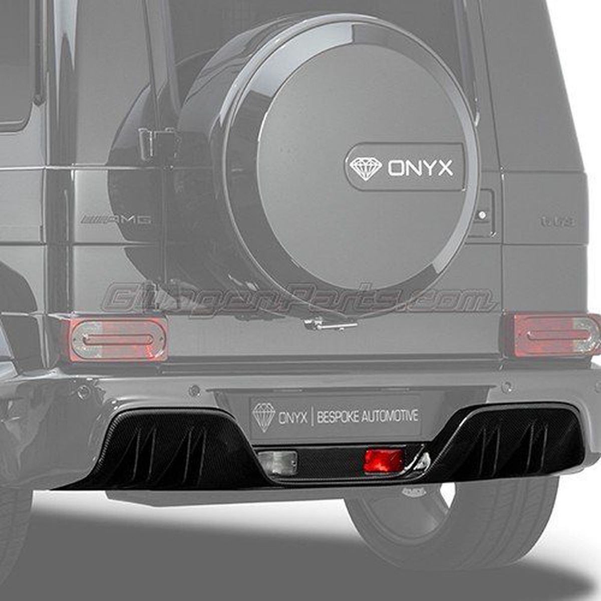 ONYX Carbon Rear Diffuser for Mercedes G-Class W463 2002-2018