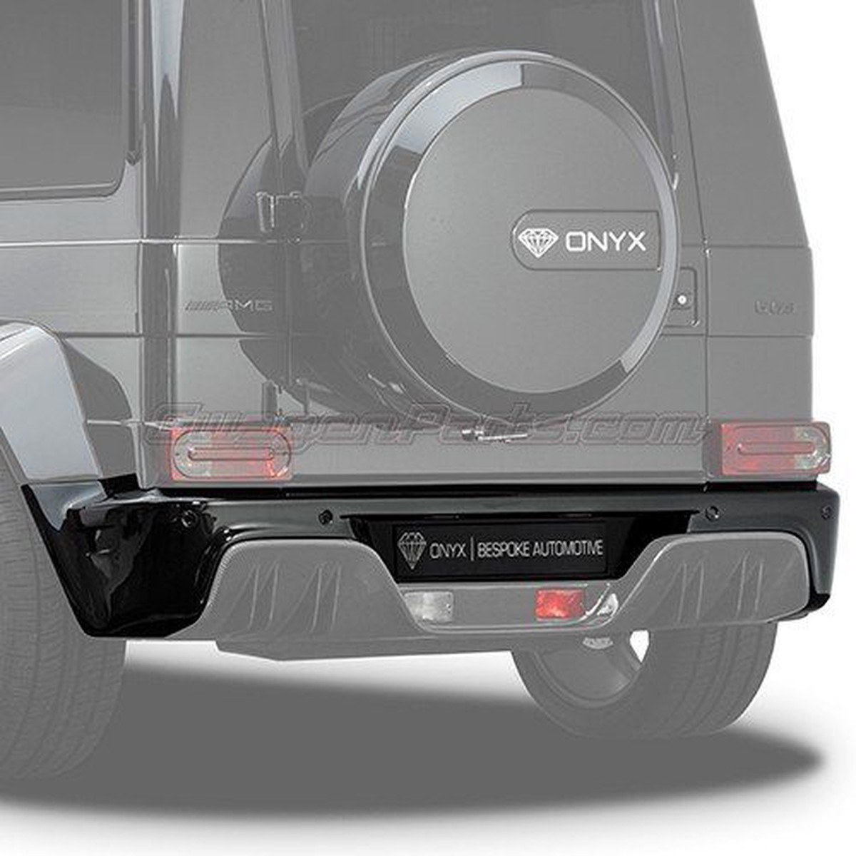 ONYX Vented Rear Bumper for Mercedes G-class W463 2002-2018
