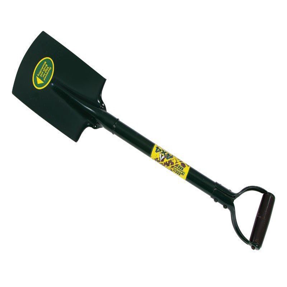 Spade Shovel with Axe Edge