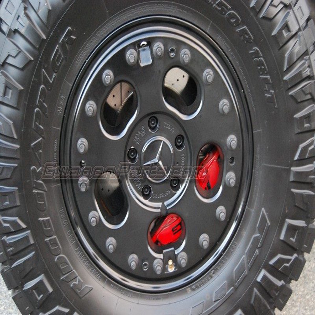 18-inch Beadlock Wheels in Matte Black