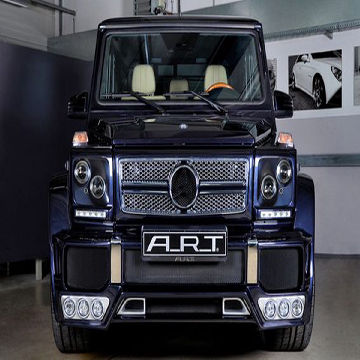 A.R.T. Front Spoiler for Vehicles with G63 / G65 AMG Front Bumper
